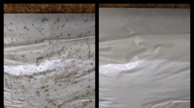 Ceiling Cleaning Project Photo